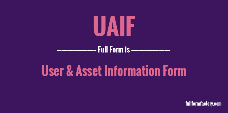 uaif-full-form