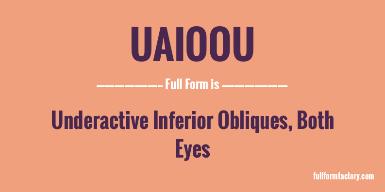 uaioou-full-form