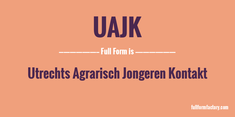 uajk-full-form