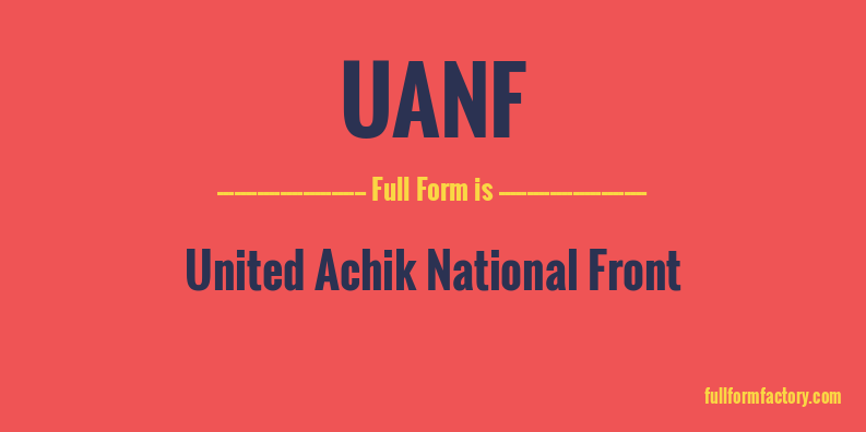 uanf-full-form