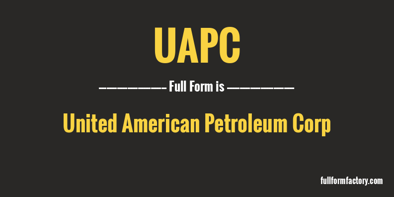 uapc-full-form