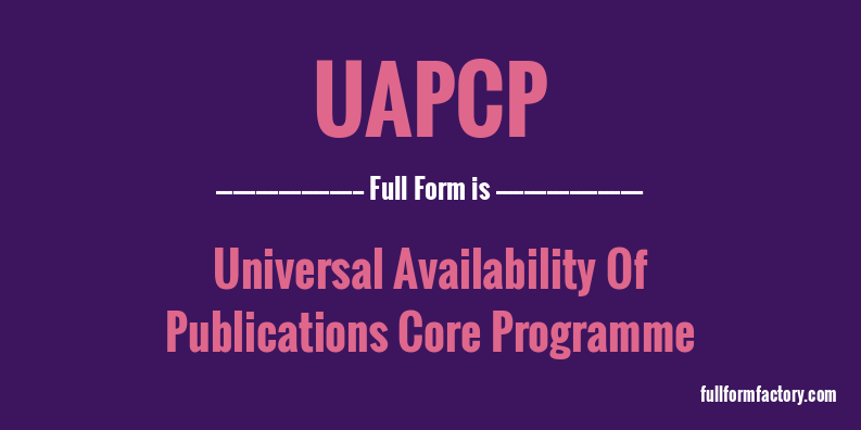uapcp-full-form
