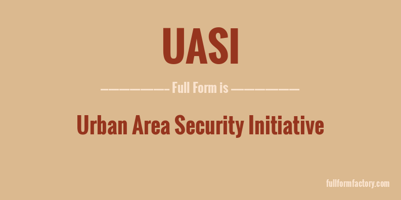 uasi-full-form