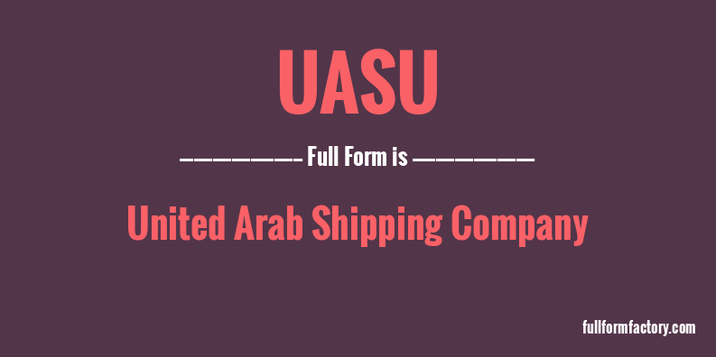 uasu-full-form