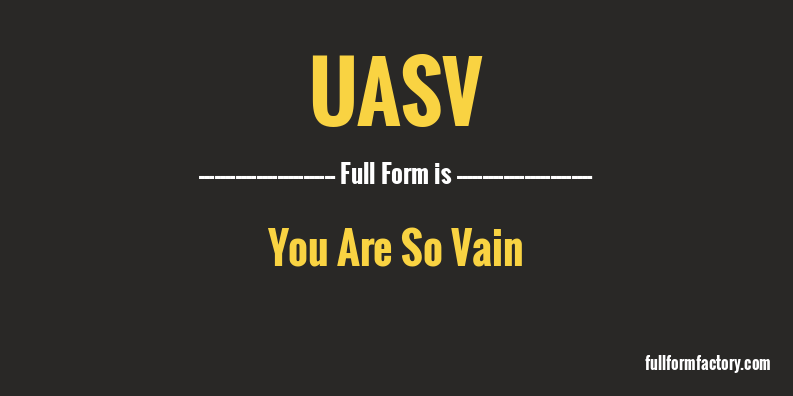 uasv-full-form