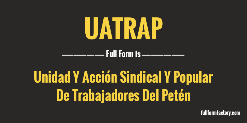 uatrap-full-form