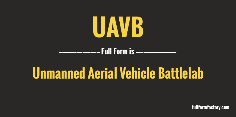 uavb-full-form