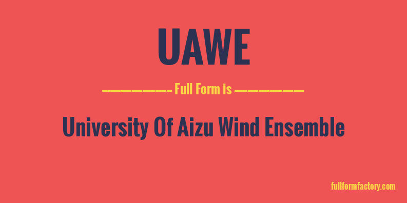 uawe-full-form