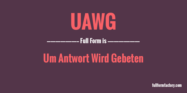 uawg-full-form