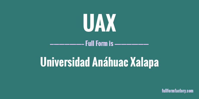 uax-full-form