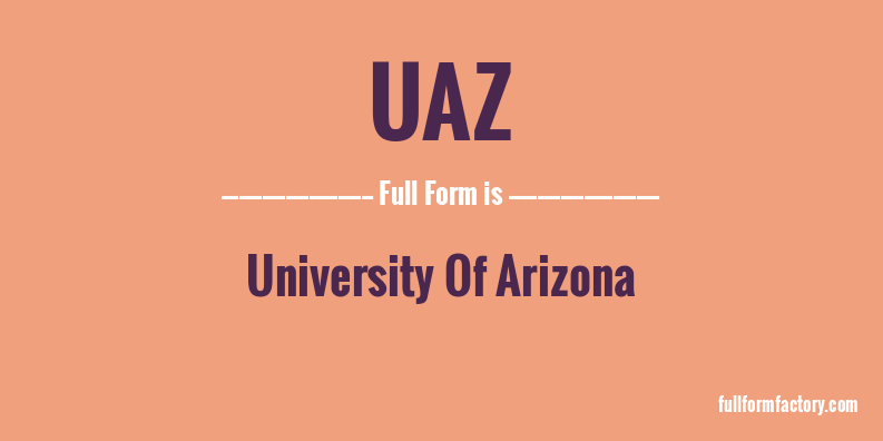 uaz-full-form