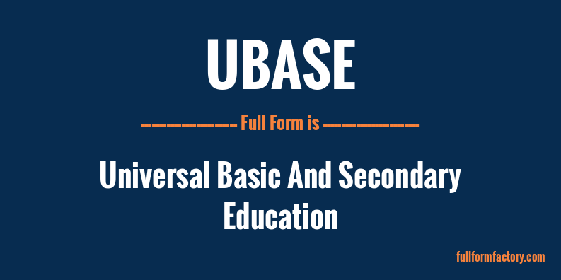 ubase-full-form
