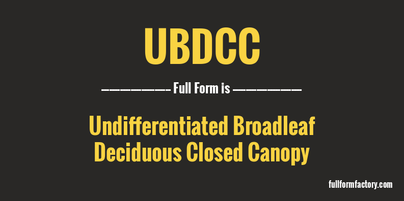 ubdcc-full-form