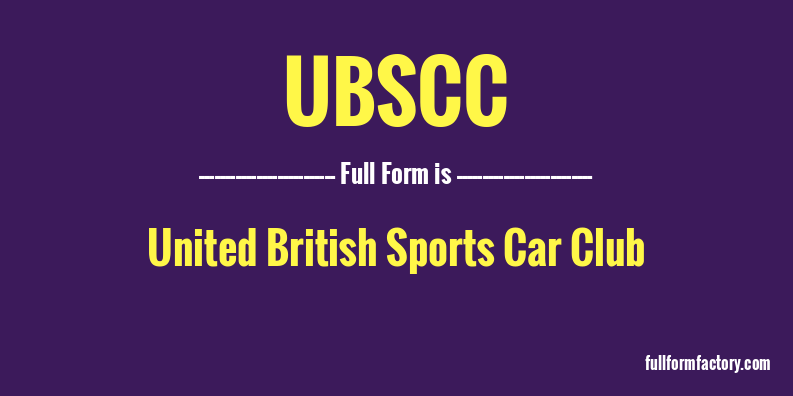 ubscc-full-form