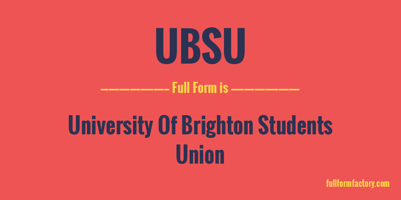 ubsu-full-form