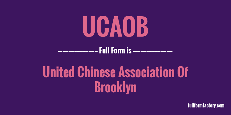 ucaob-full-form
