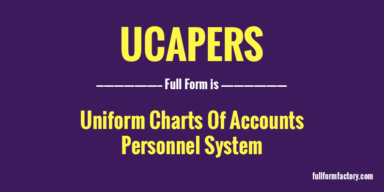 ucapers-full-form