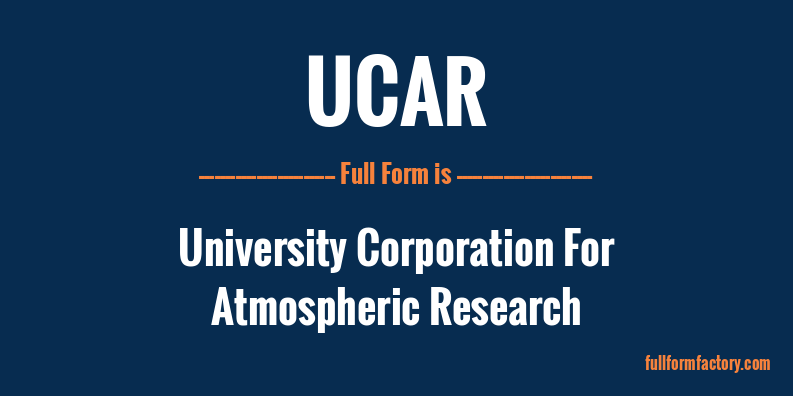 ucar-full-form