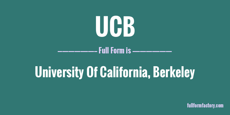ucb-full-form