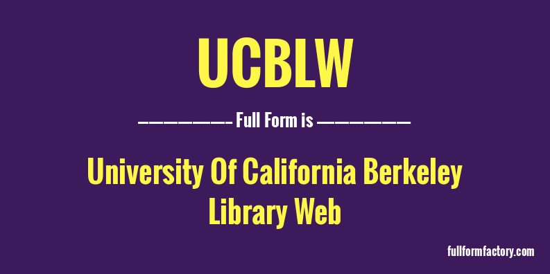 ucblw-full-form