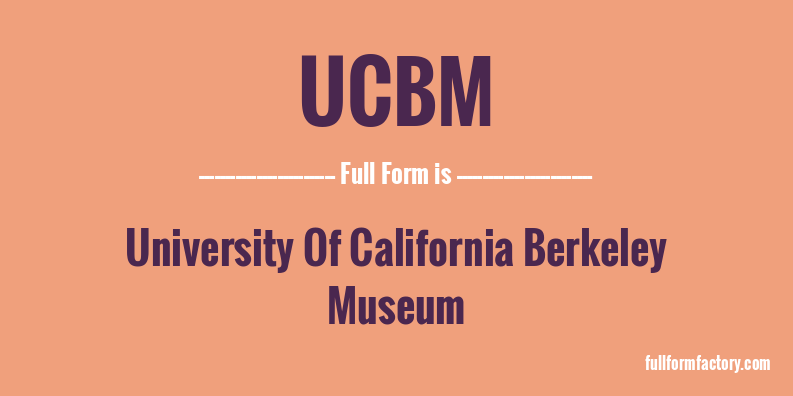 ucbm-full-form
