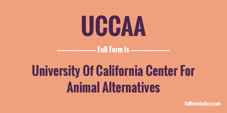 uccaa-full-form