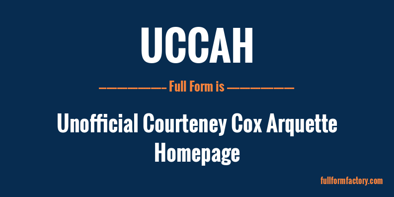 uccah-full-form