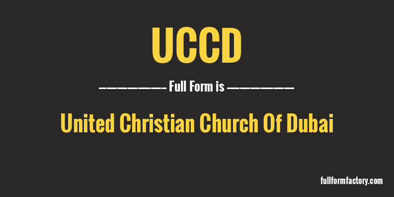 uccd-full-form