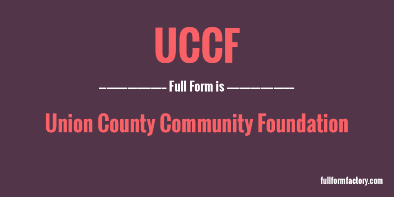 uccf-full-form