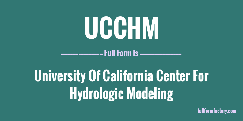 ucchm-full-form
