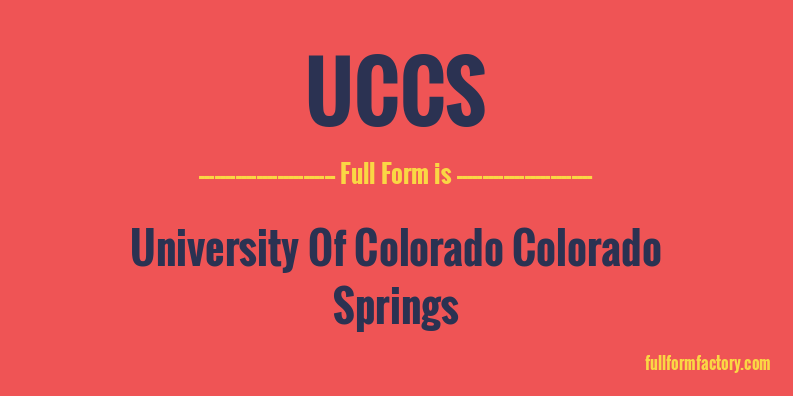 uccs-full-form