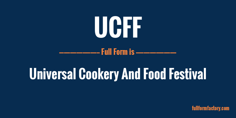 ucff-full-form