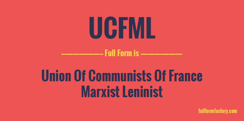 ucfml-full-form