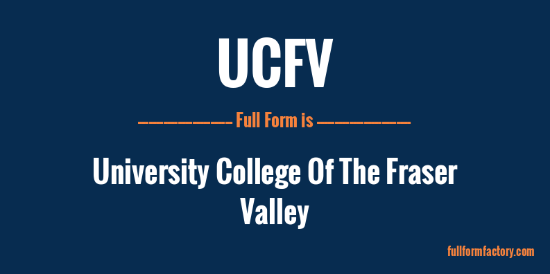 ucfv-full-form