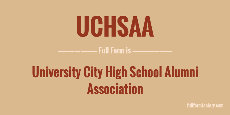 uchsaa-full-form