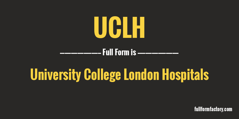 uclh-full-form