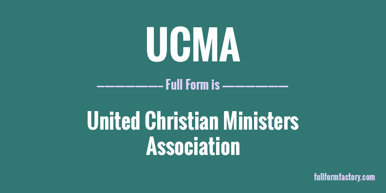 ucma-full-form