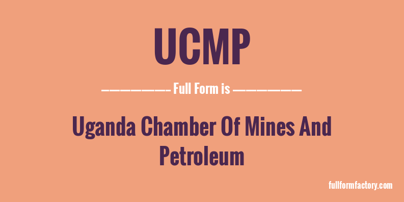 ucmp-full-form