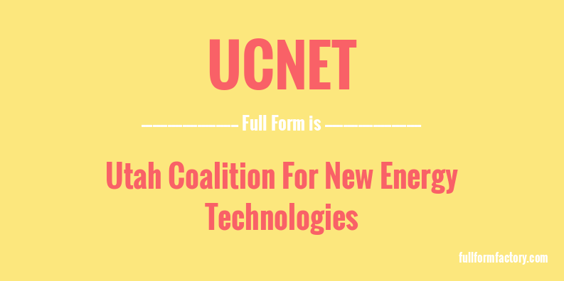 ucnet-full-form