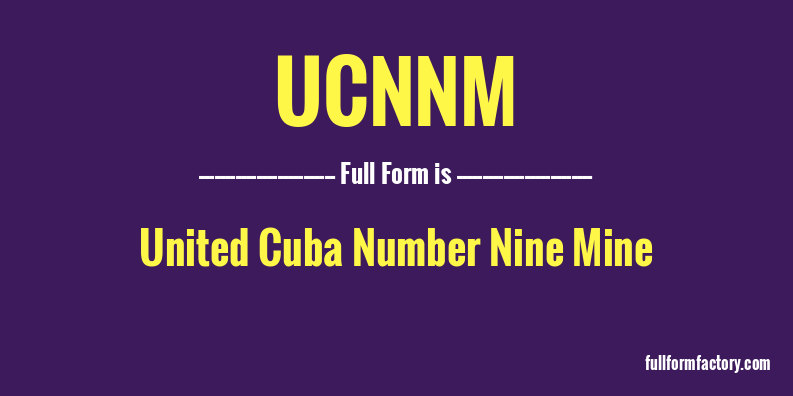 ucnnm-full-form