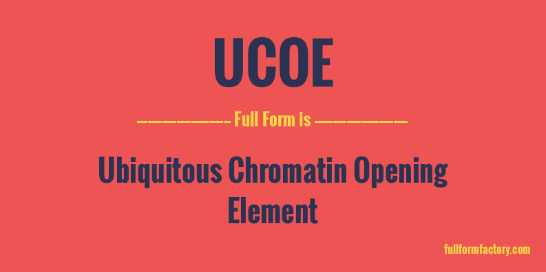 ucoe-full-form