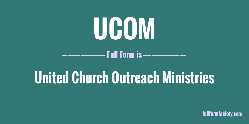 ucom-full-form