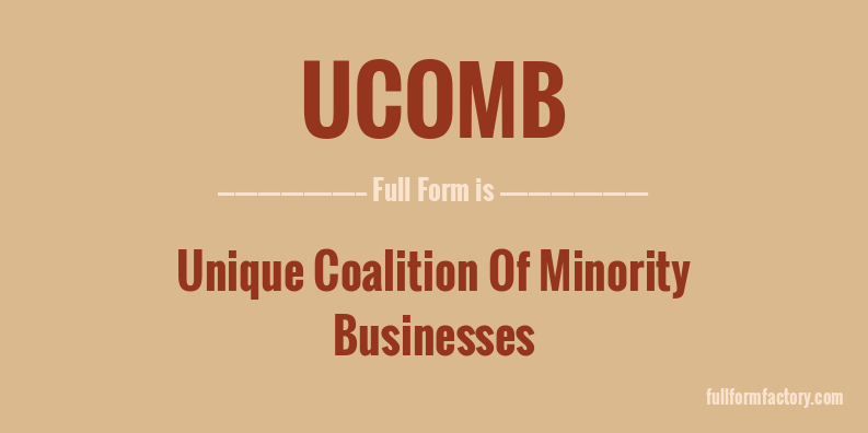 ucomb-full-form