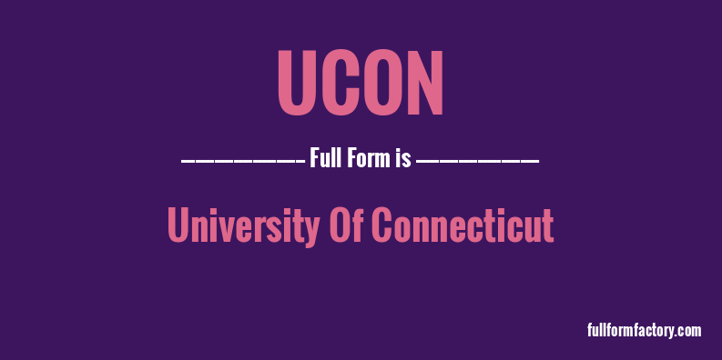 ucon-full-form