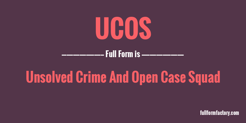 ucos-full-form