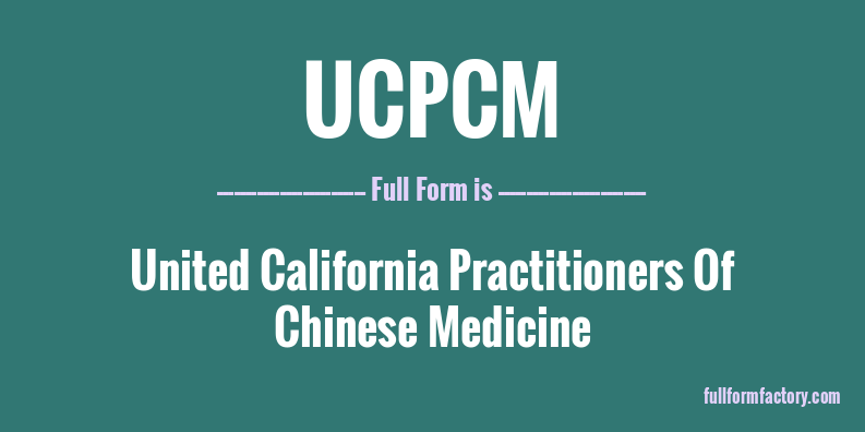 ucpcm-full-form