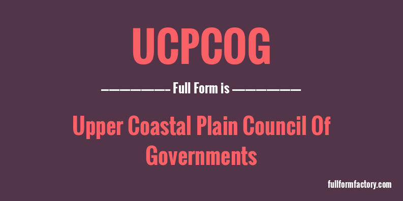 ucpcog-full-form