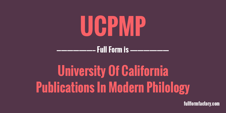 ucpmp-full-form