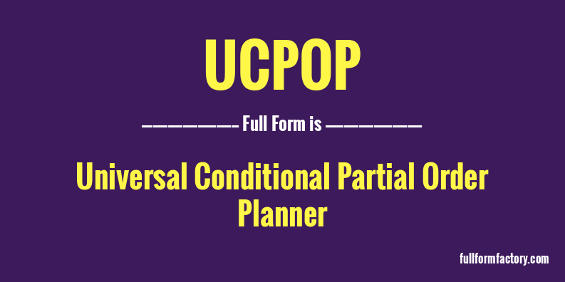 ucpop-full-form