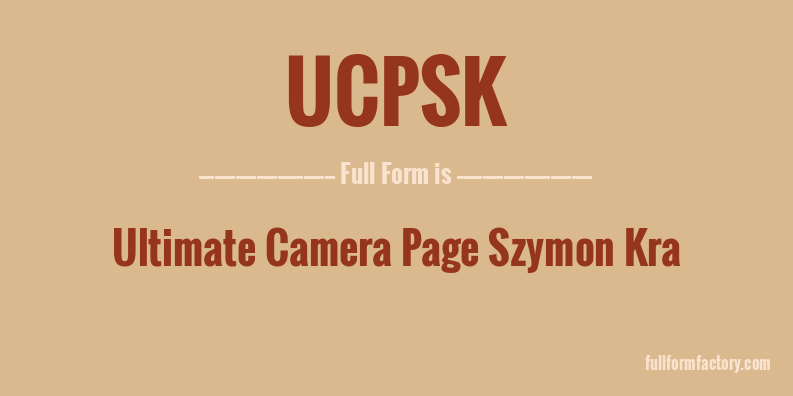ucpsk-full-form